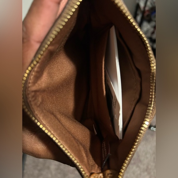 Coach Brown Wristlet-NWT - Picture 4 of 4